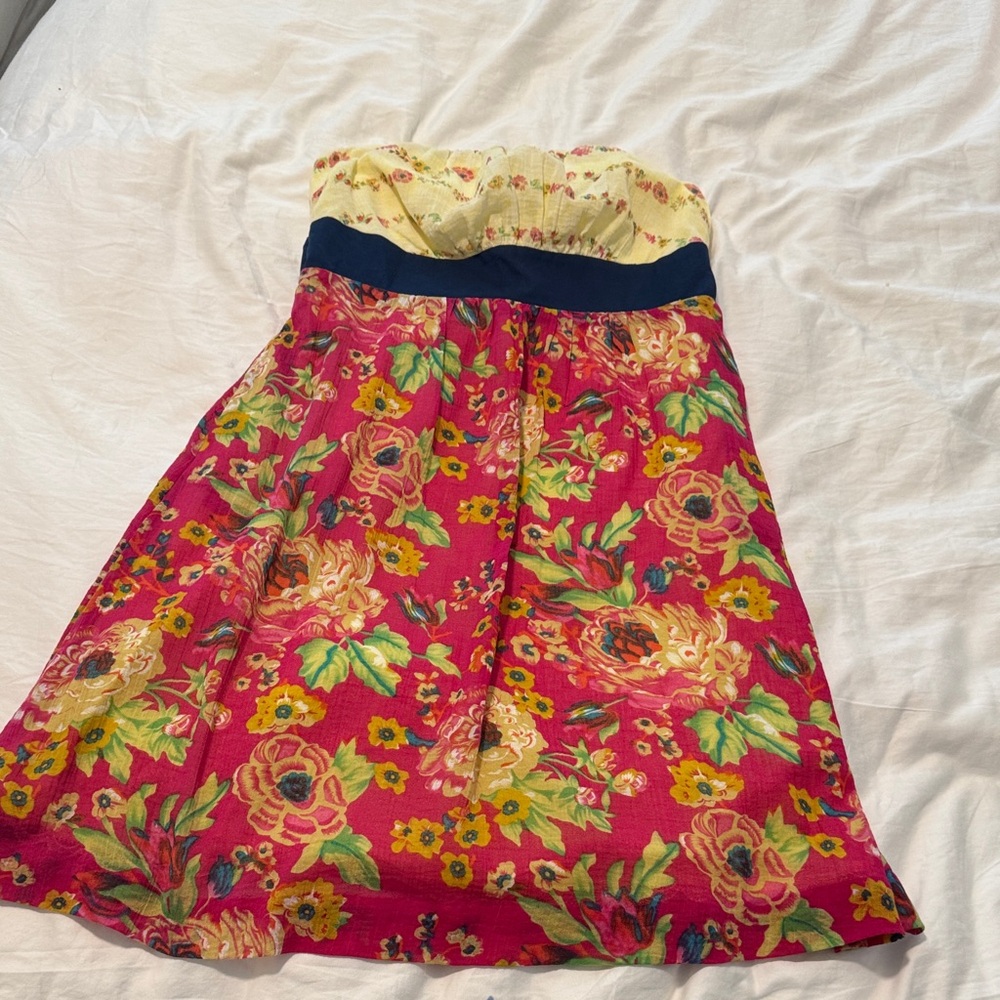 Floral women’s dress - Multicolor